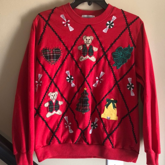 alfred dunner christmas sweatshirts